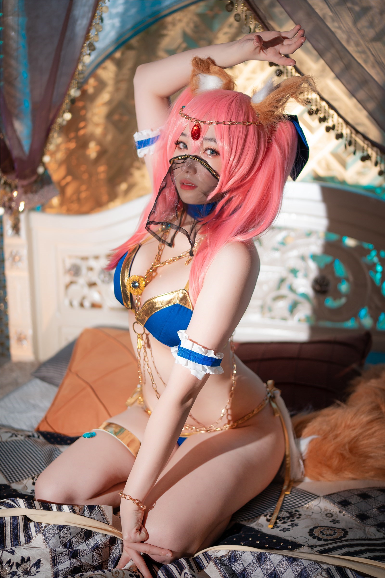 BamBi NO.076 CREAMSODA Cosplay Tamamo + Kama(18)